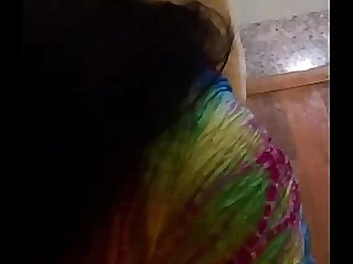To the rear increased by sexy desi wed giving oral